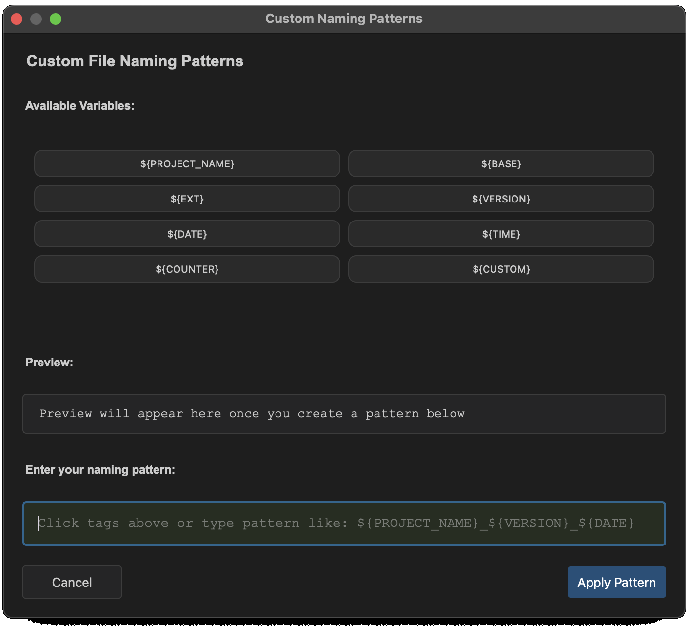 ForwardFlow Custom Naming Patterns - Dynamic Variables and Advanced File Naming System